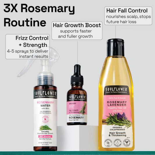 3X Rosemary for Hair Fall