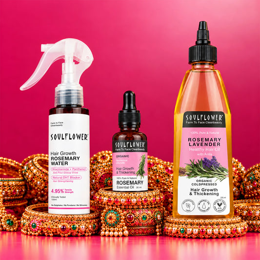 3X Rosemary Hair Growth Routine