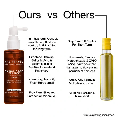 Advantage of Soulflower Serum over other serums.