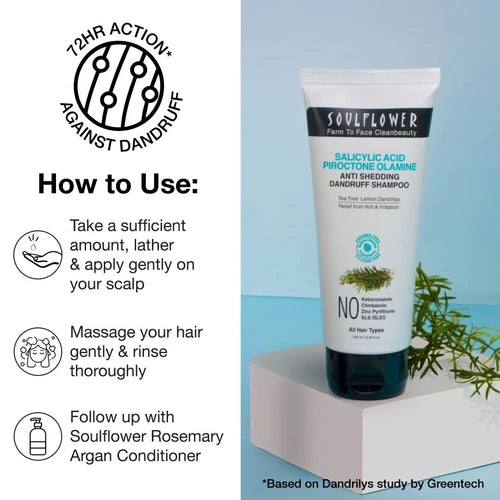 how to use Anti Shedding Dandruff Shampoo