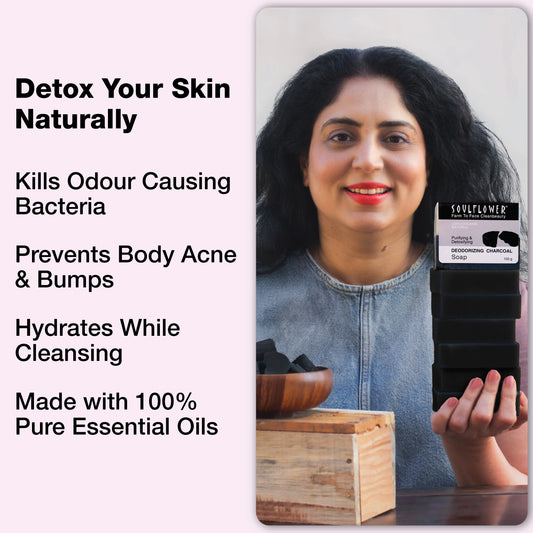 Activated Charcoal Soap for Pollution Protection