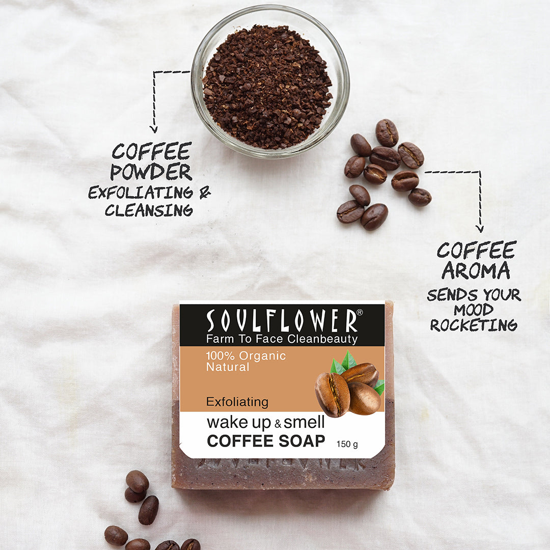 Exfoliating & Energizing Coffee Soap