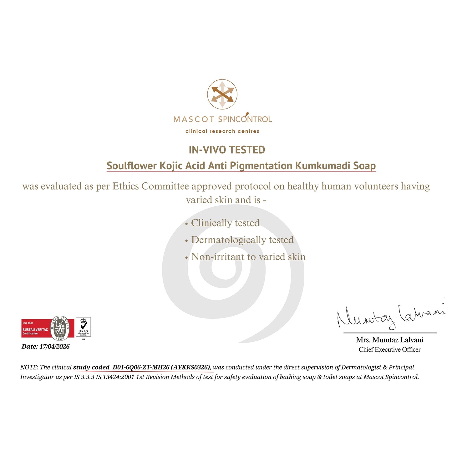 Kojic Acid Anti Pigmentation Kumkumadi Soap Pack 2 - Soulflower