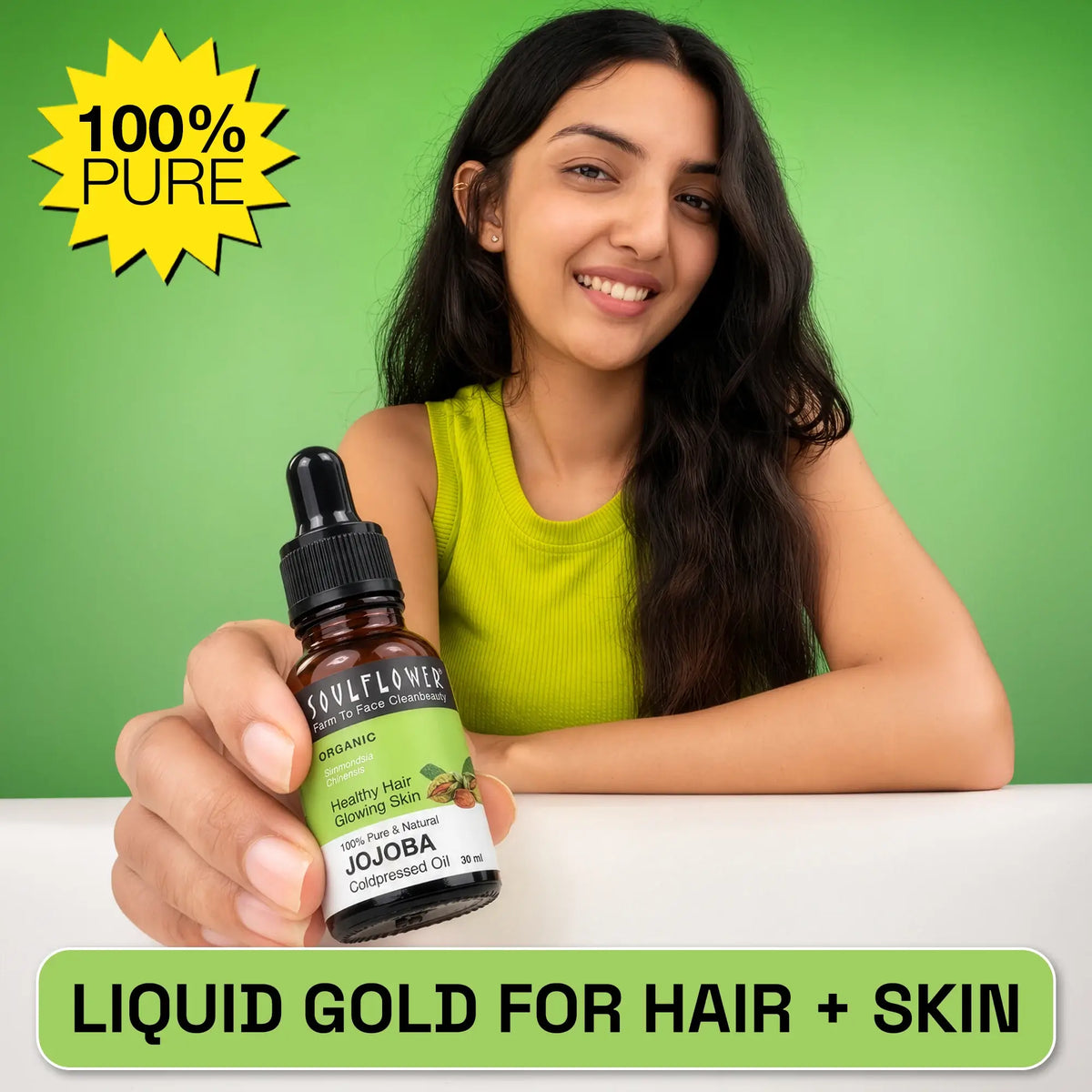 Jojoba Oil for Clean & Moisturized Skin