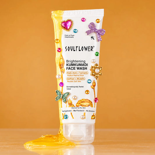 Kumkumadi Face Wash with 1% Kojic Acid & Turmeric