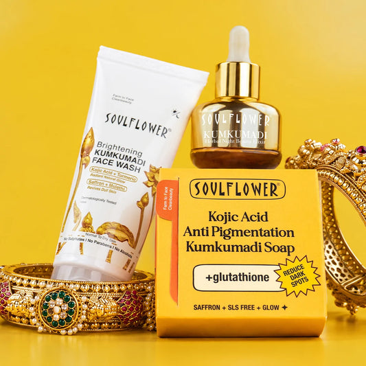 Kumkumadi + Kojic Acid 3-Step Glow Ritual