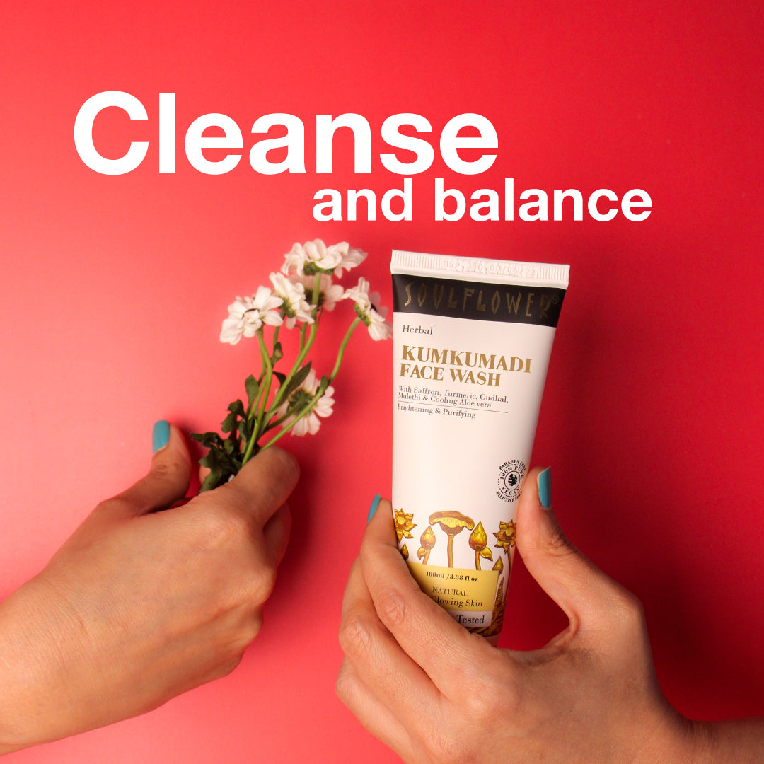 Kumkumadi Instant Brightening Ubtan Face Wash