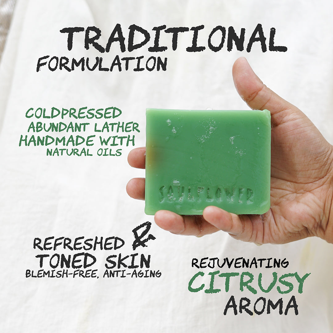 Lemongrass Haldi Soap