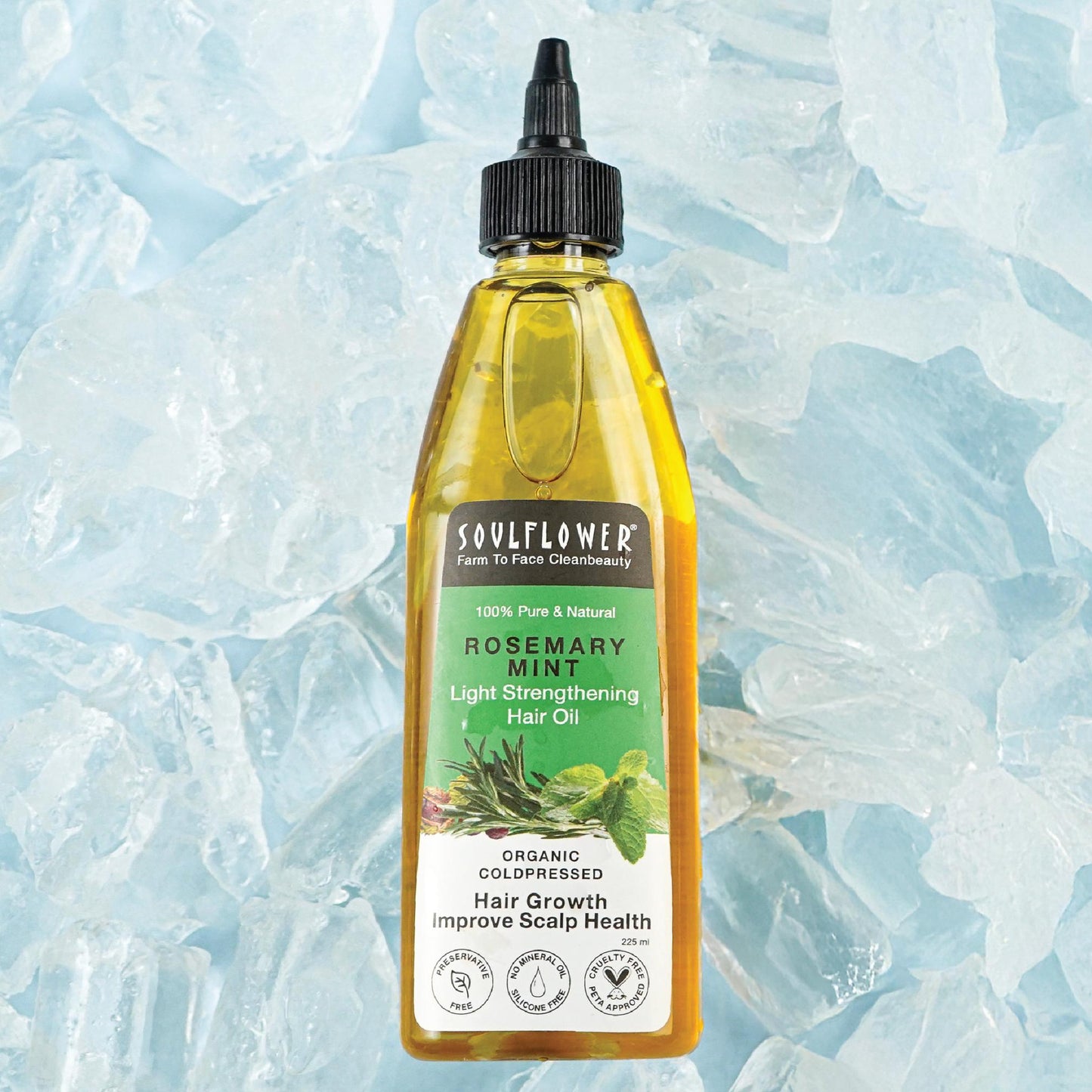 Rosemary Mint Hair Oil By Soulflower