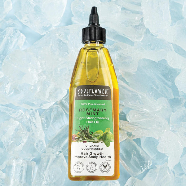 Rosemary Mint Hair Oil By Soulflower