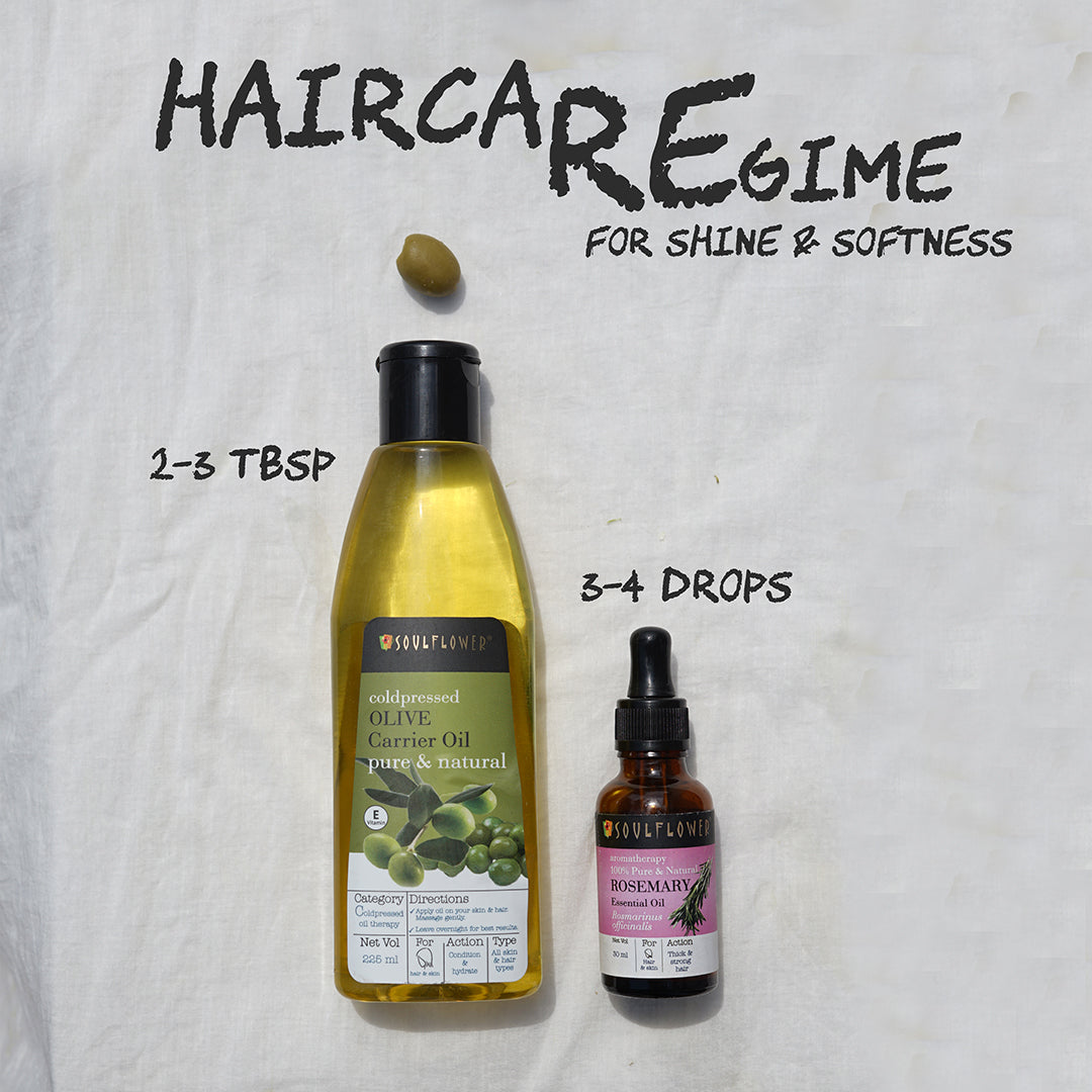 Cold Pressed Olive Oil for Nourished Hair and Skin