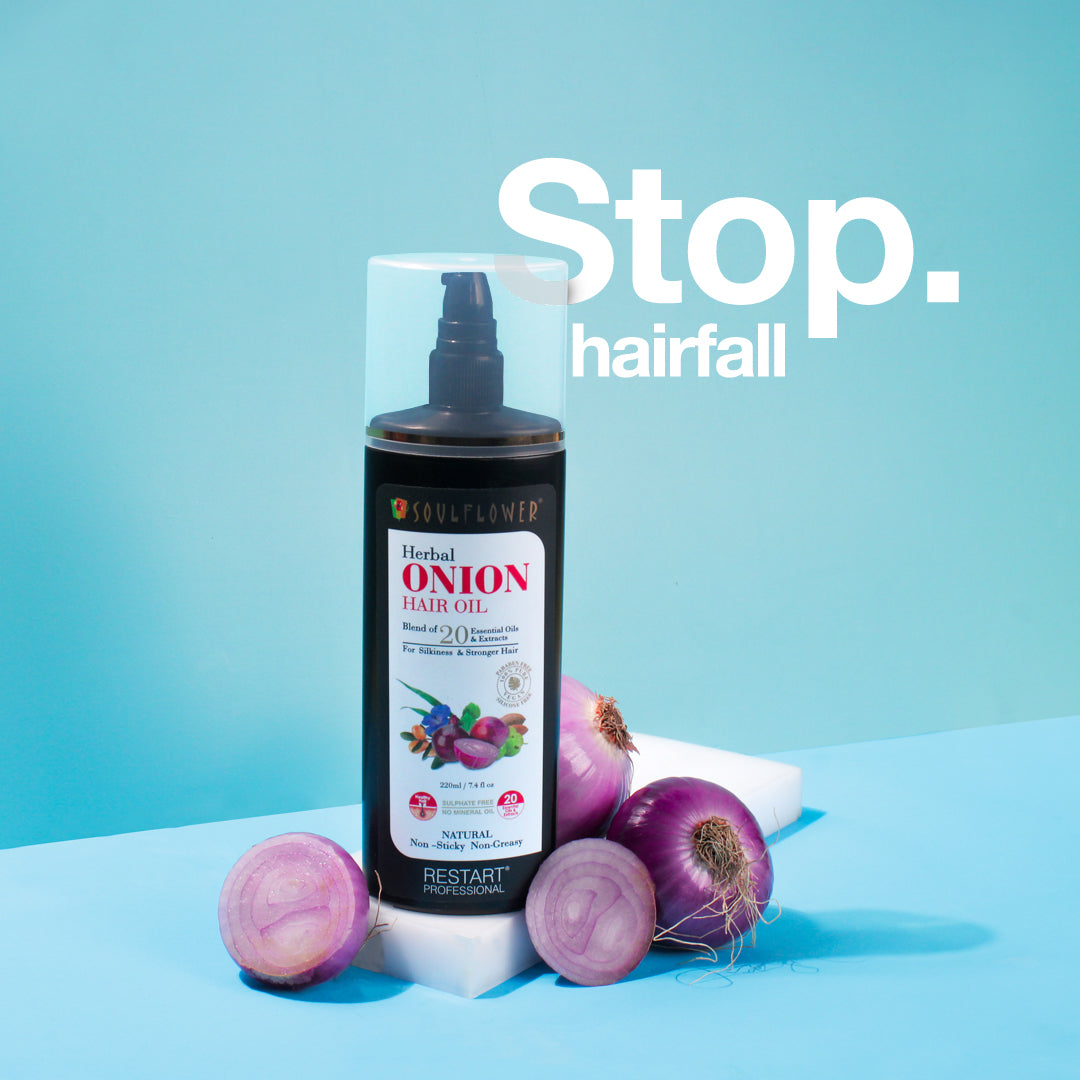 Onion Hair Oil for Hair Growth