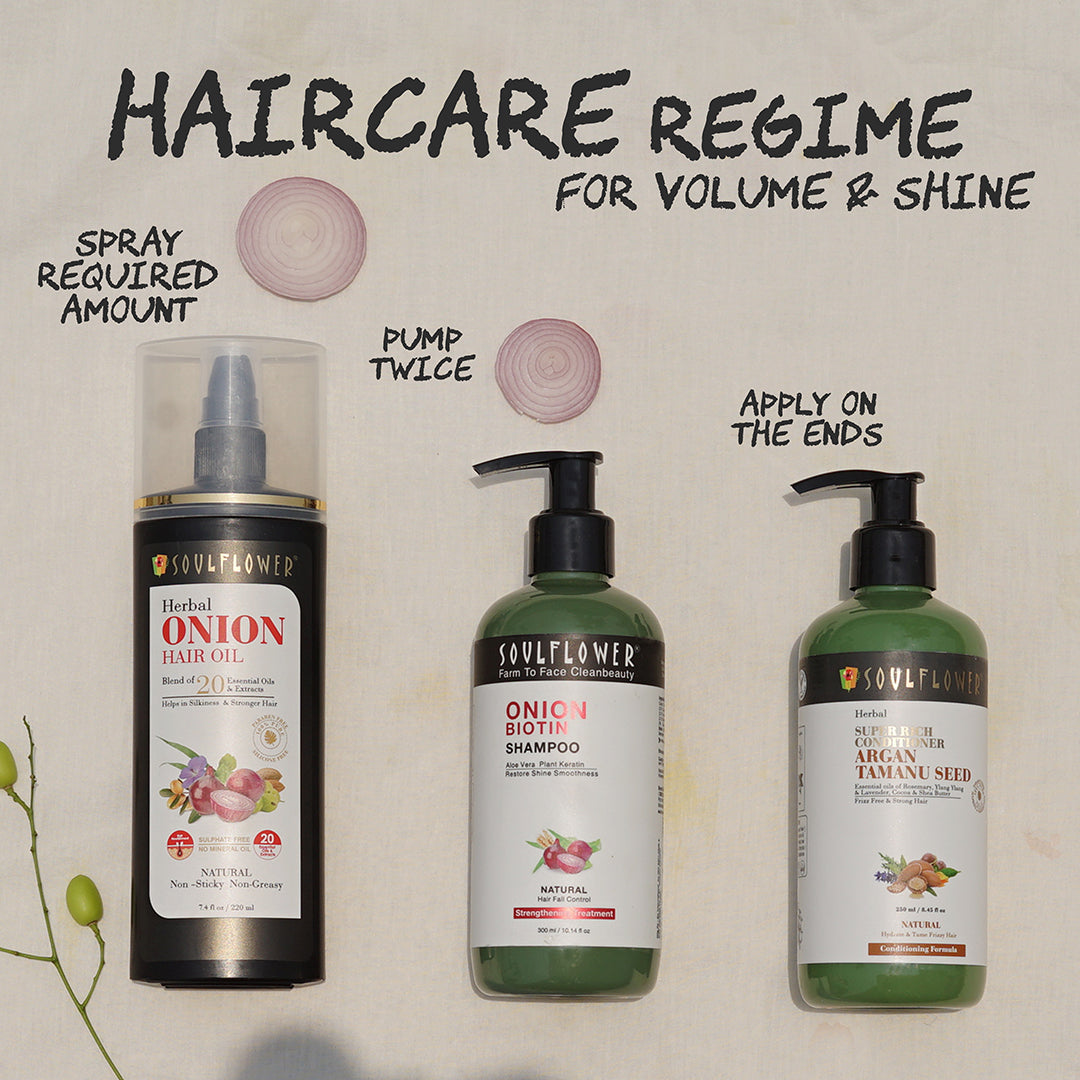 Amla and Onion Hair Oil | Promotes Hair Growth, Reduces Hair Fall
