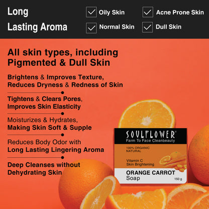 Vitamin C Rich Orange Carrot Soap