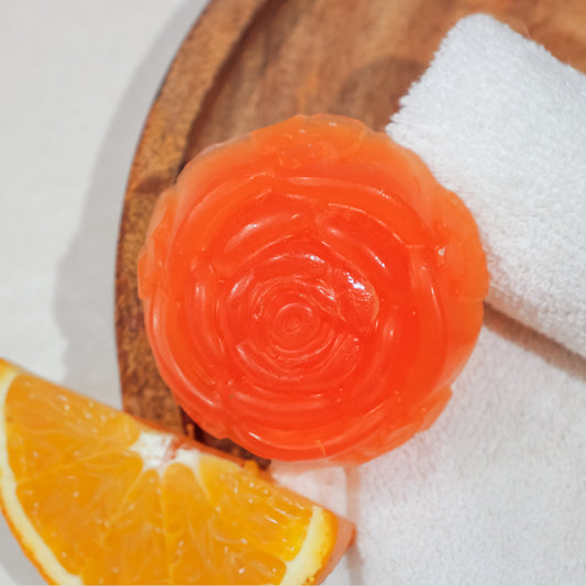 Orange Pure Glycerin Soap Pack of 2
