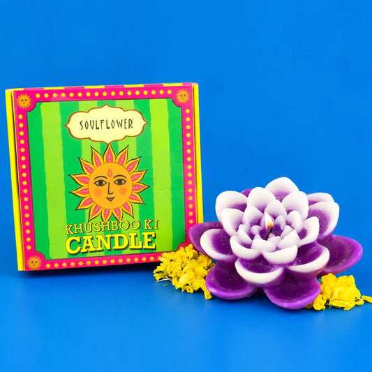 Lavender Lotus Candle
