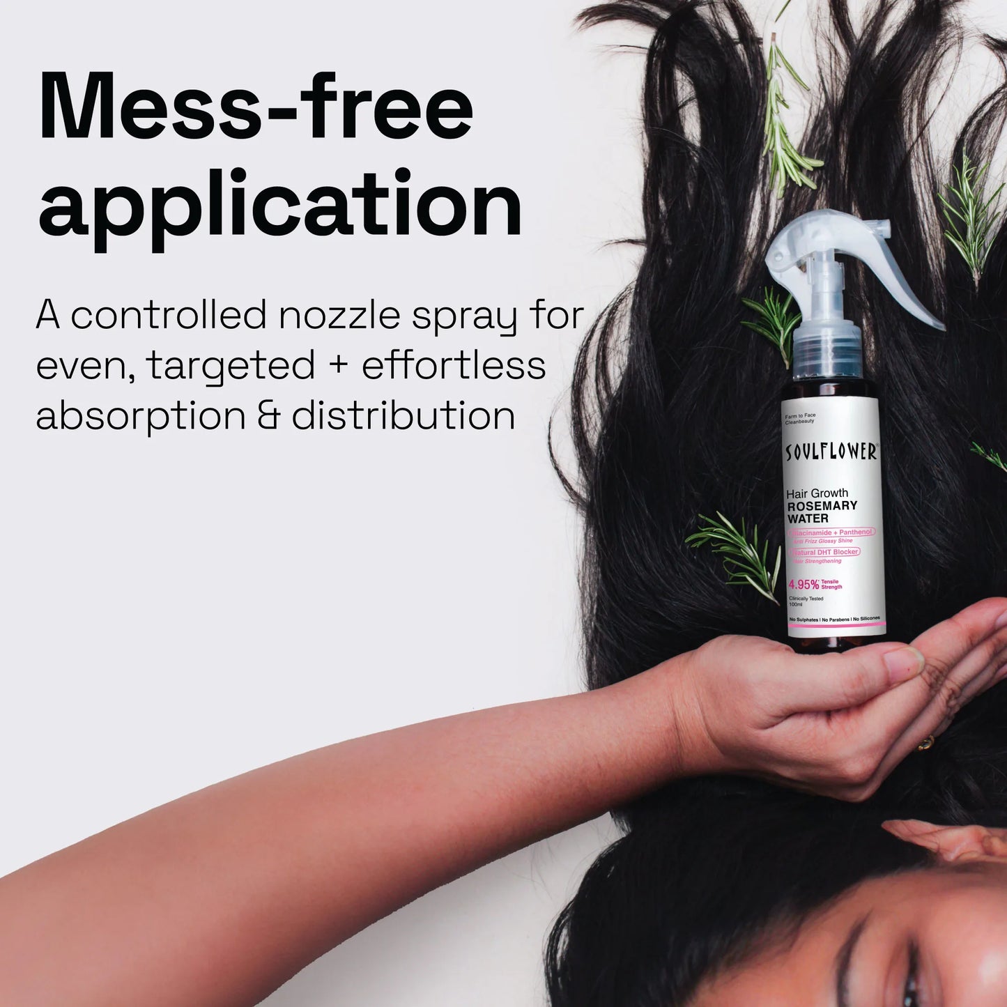 Rosemary Hair Spray Strength Boost + Hair Refresh 200ml X 2
