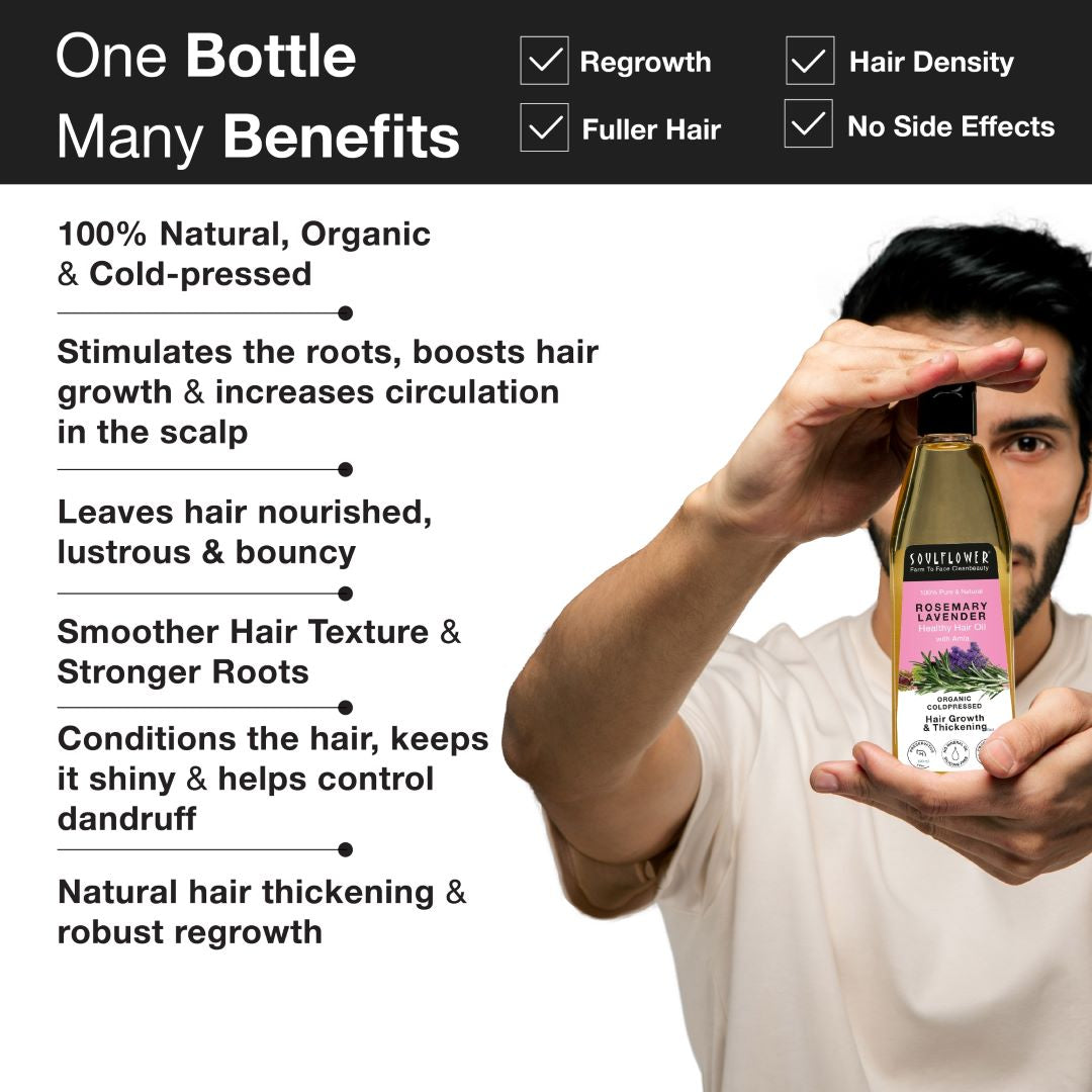 Rosemary oil boost hair growth