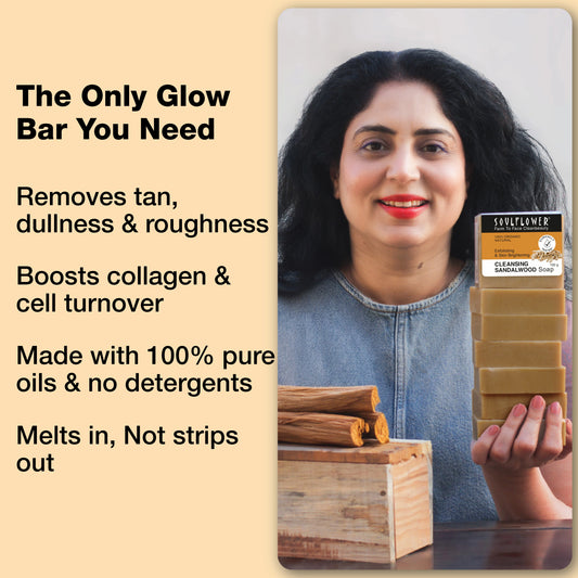 Sandalwood Soap Proven to Lighten & Brighten Skin