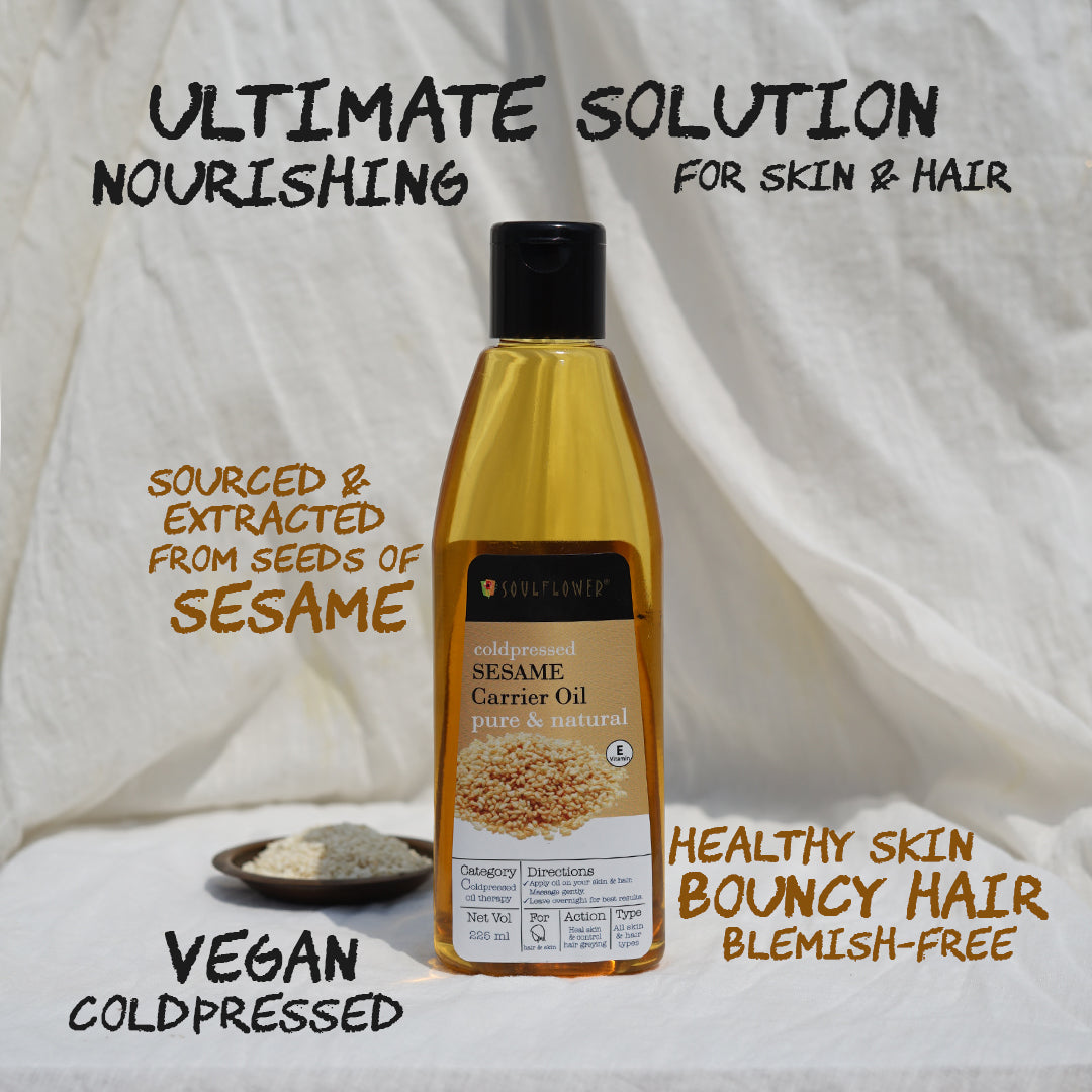 Cold Pressed Sesame Oil