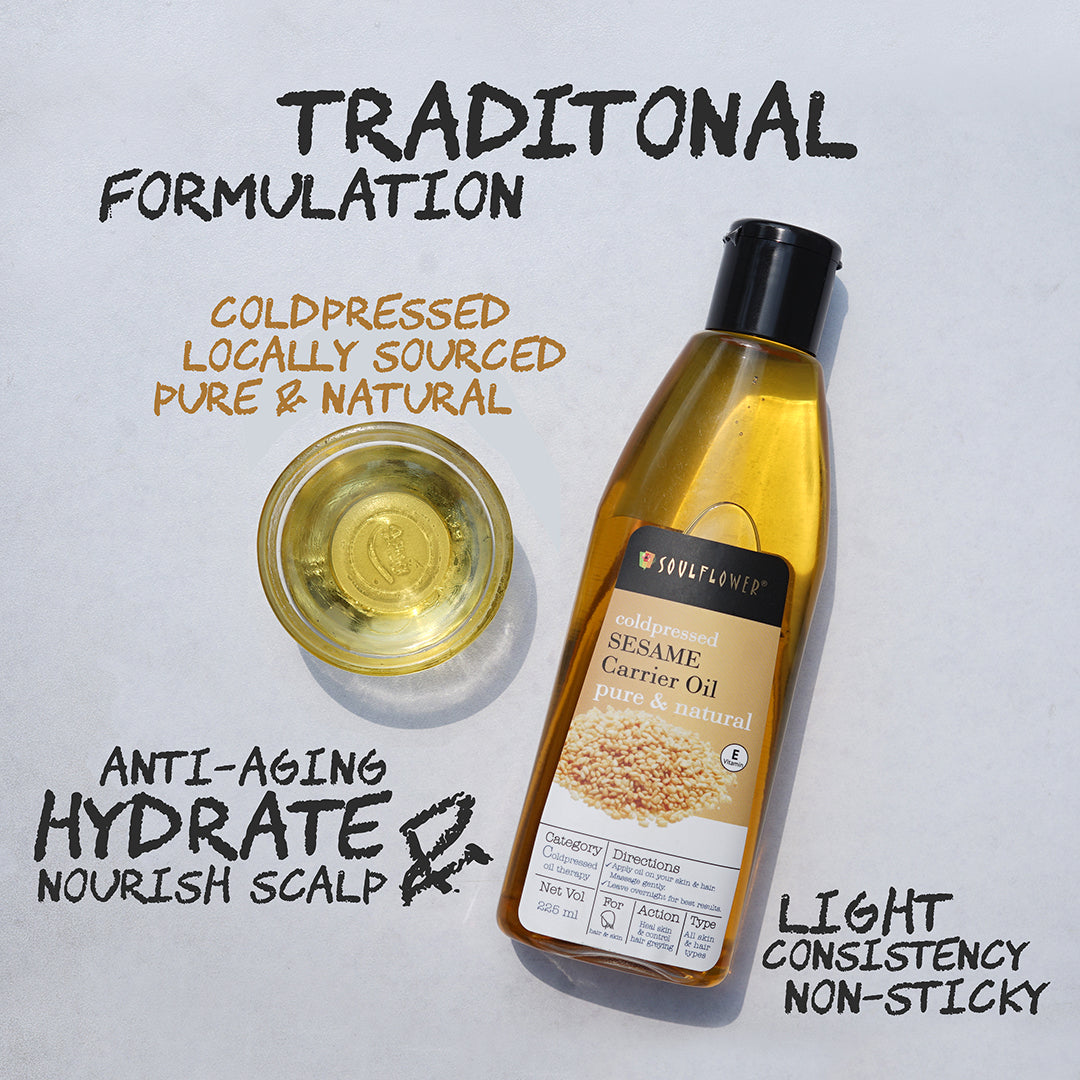 Cold Pressed Sesame Oil