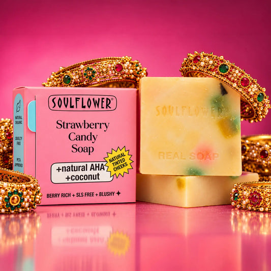Strawberry Glow Soap for Natural Tinted Cheeks