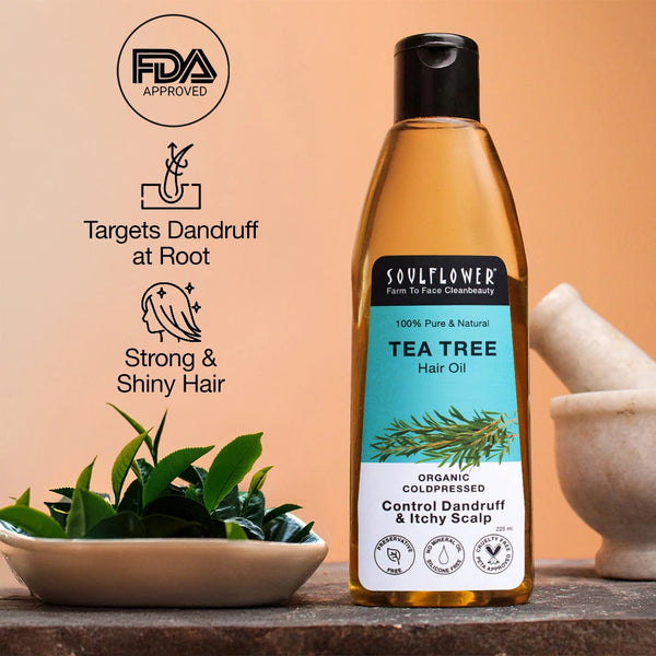Tea Tree Hair Oil By Soulflower