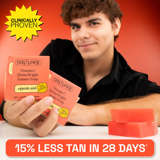 Anti Tan Juicy Red Tomato Soap - Soulflower