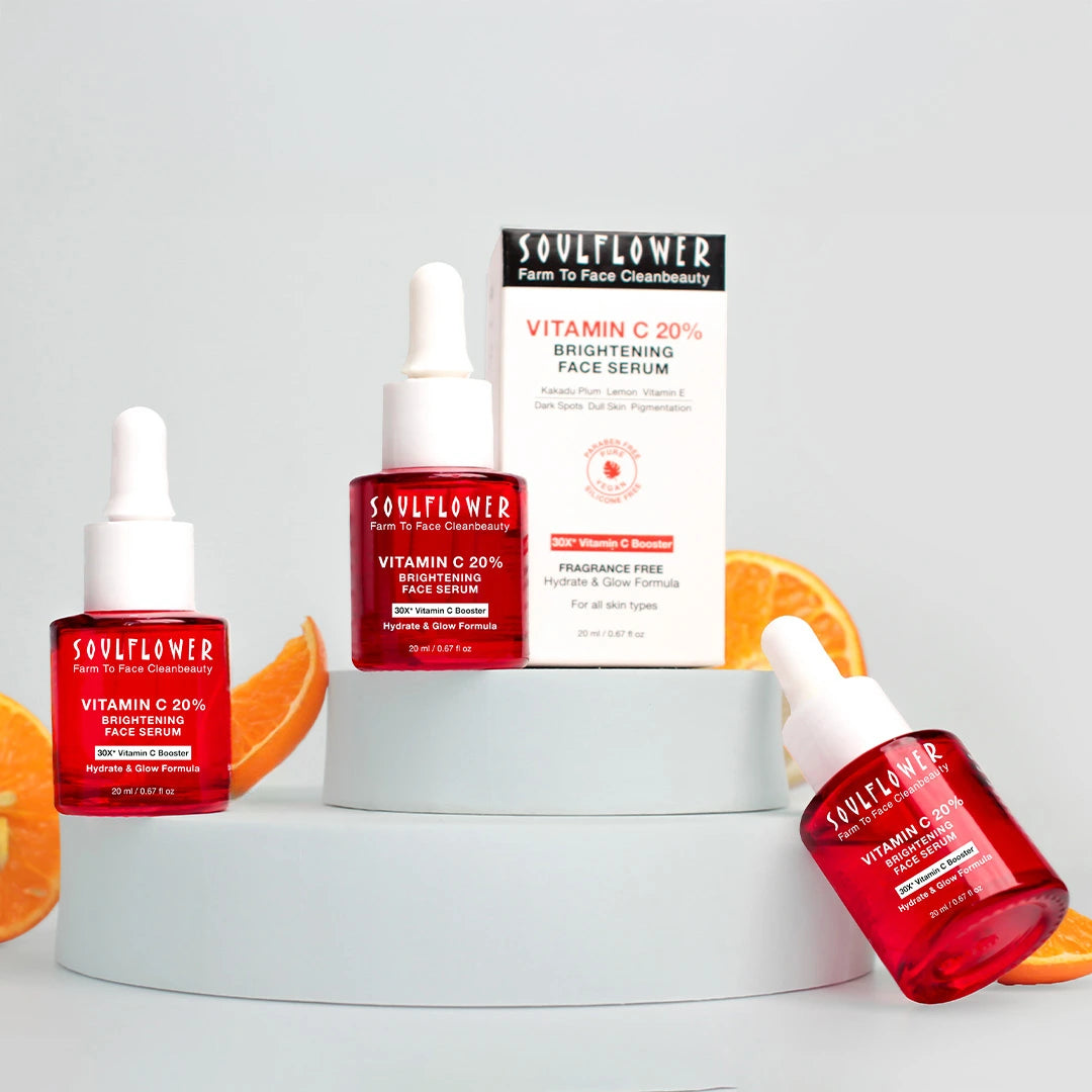 Vitamin C Serum for Bouncier & Brighter Skin, Dermatologically Tested