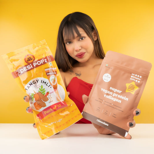 Eat Breathe Smile Collagen + Go desi 10 Imli