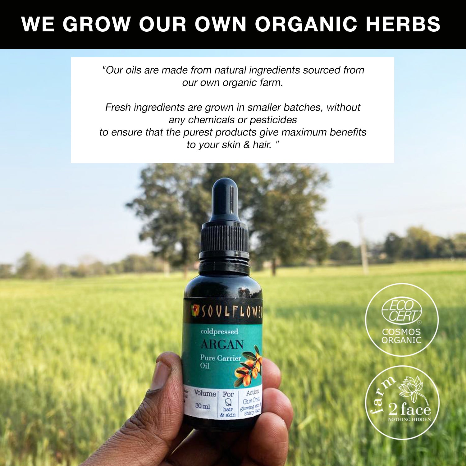 Soulflower using Organic Gerbs