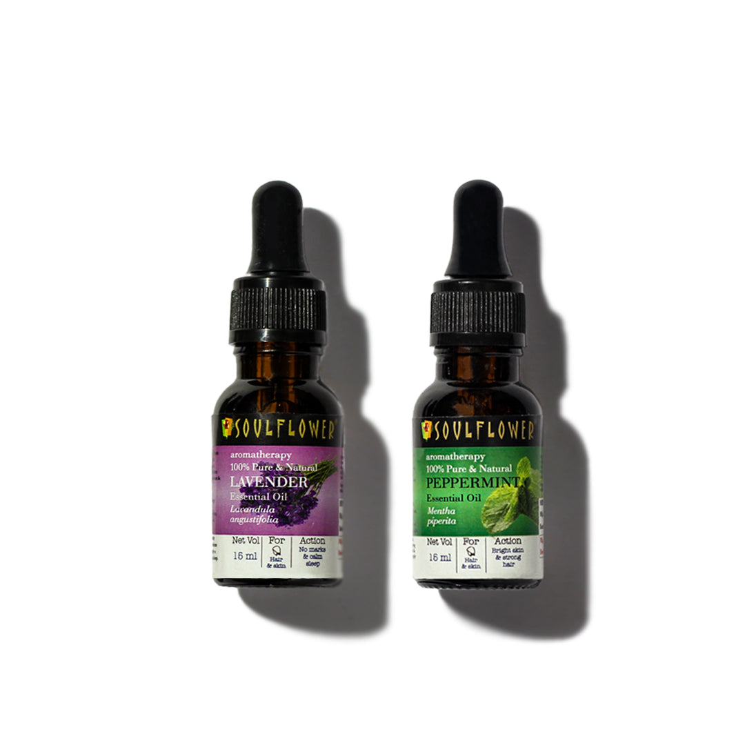 Lavender & Peppermint Essential Oil Combo