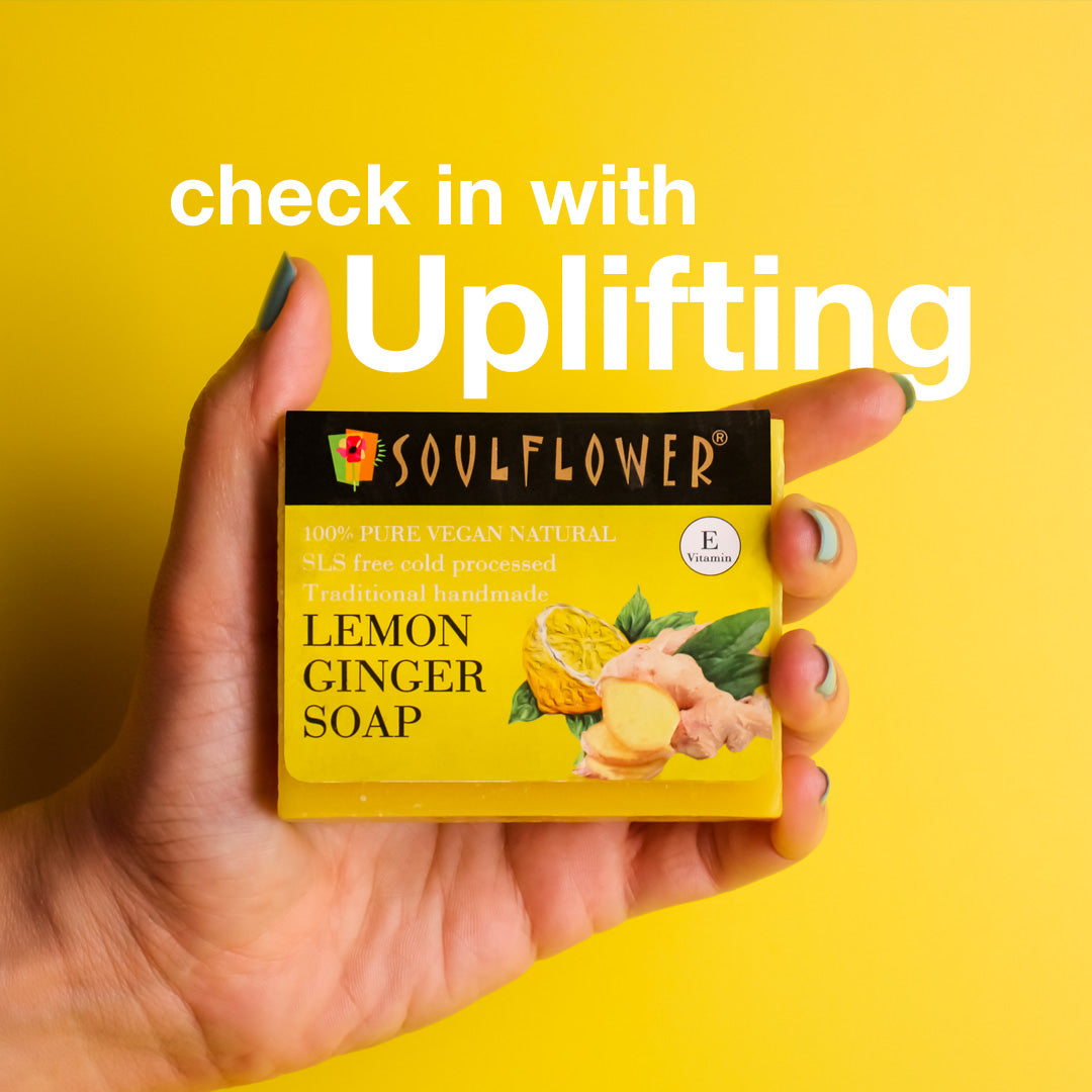 Soulflower Lemon Ginger Soap