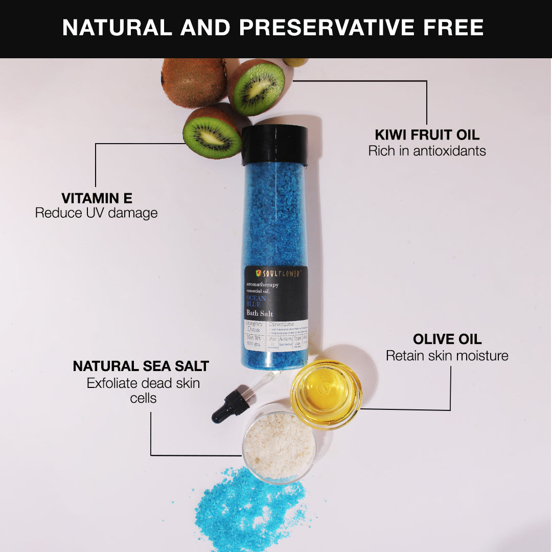 Ocean Blue Aroma Bath salt