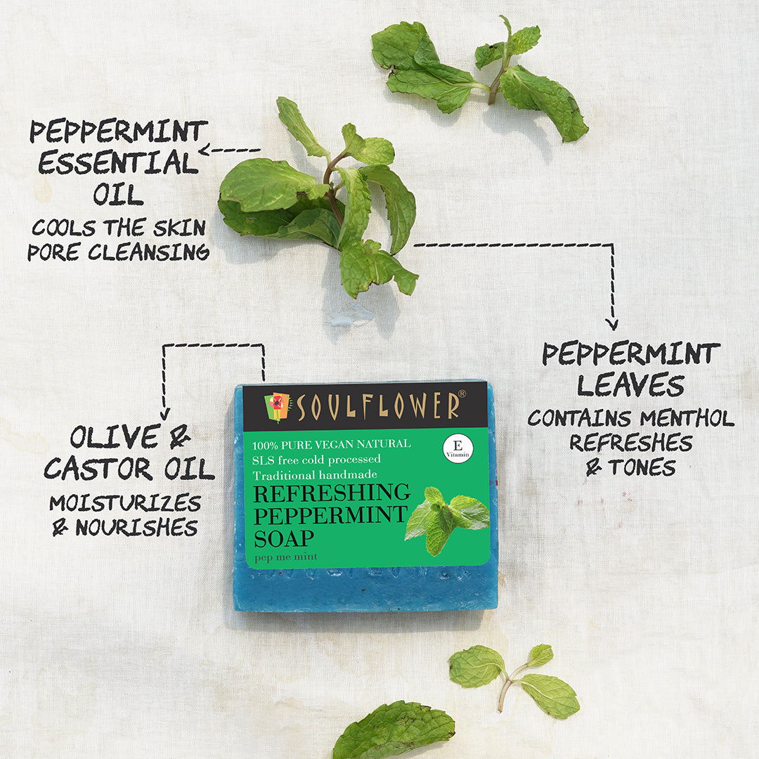 Refreshing Peppermint Soap