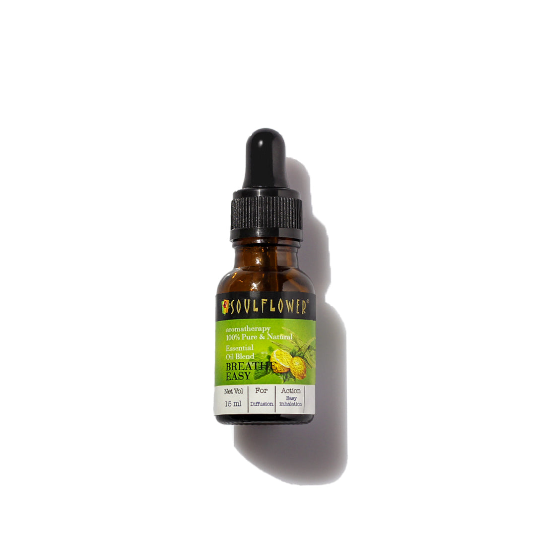 Soulflower Breathe Easy Essential Oil Blend