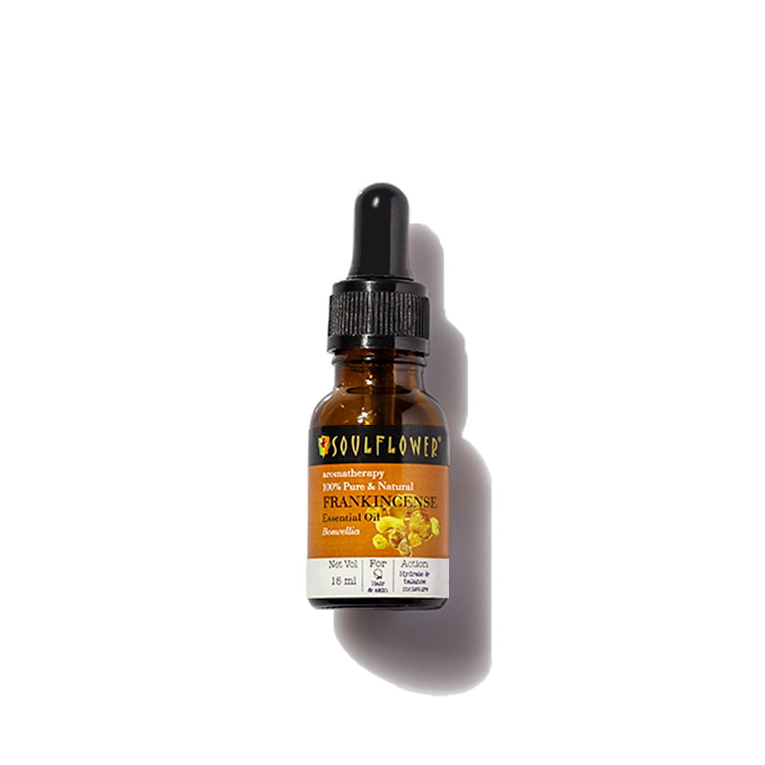 Soulflower-Frankincense-Essential-Oil For All Skin & Hair Type.