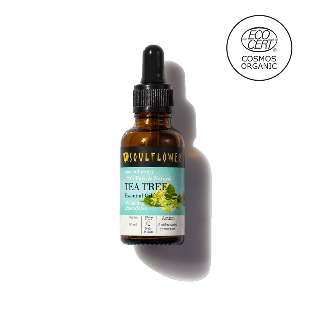 Tea Tree Essential Oil for Dandruff & Acne