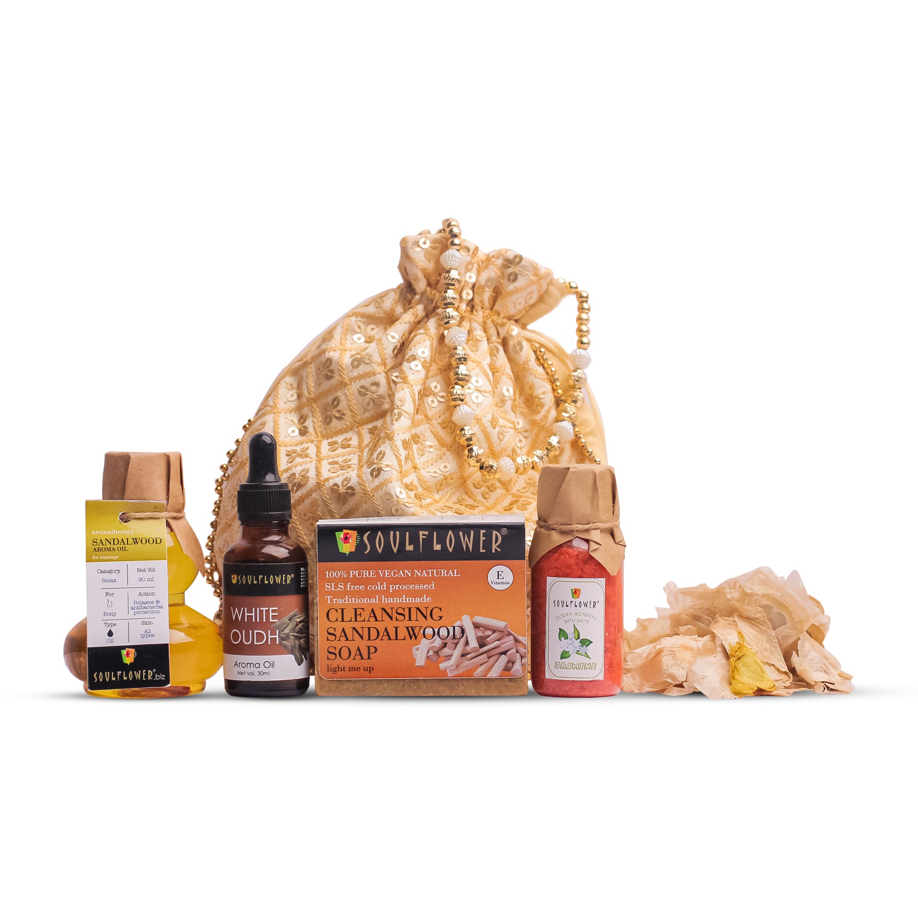 Soulflower Pure Indulgence Potli Set