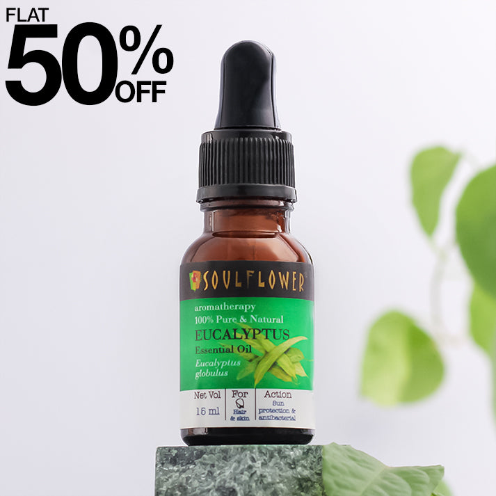 Eucalyptus (Nilgiri) Essential Oil for Cough & Cold
