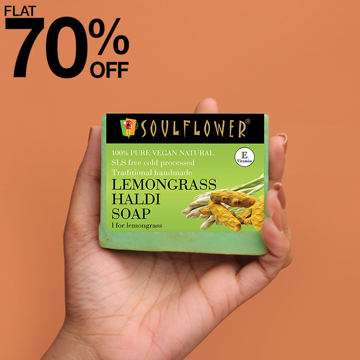 Lemongrass Haldi Soap