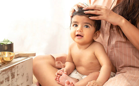 Exploring Rosemary Lavender baby hair oil
