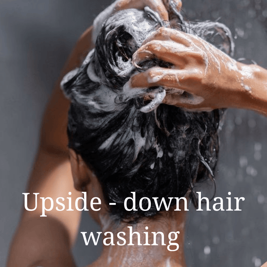 Upside - Down Hair Washing! And Why This Practice Is Coming Back In Style!