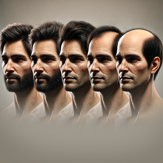 The 5 Stages of Hair Loss