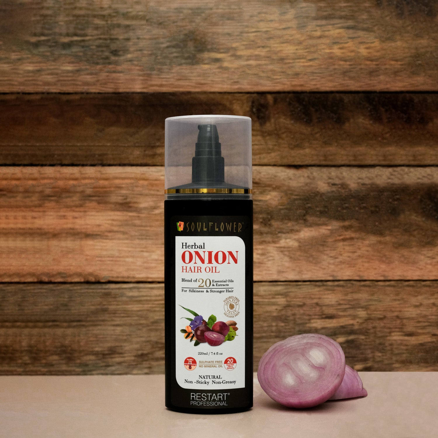 Buy Aegte's Premium Herbal Onion Hair Oil | Organic & Naturally Extracted
