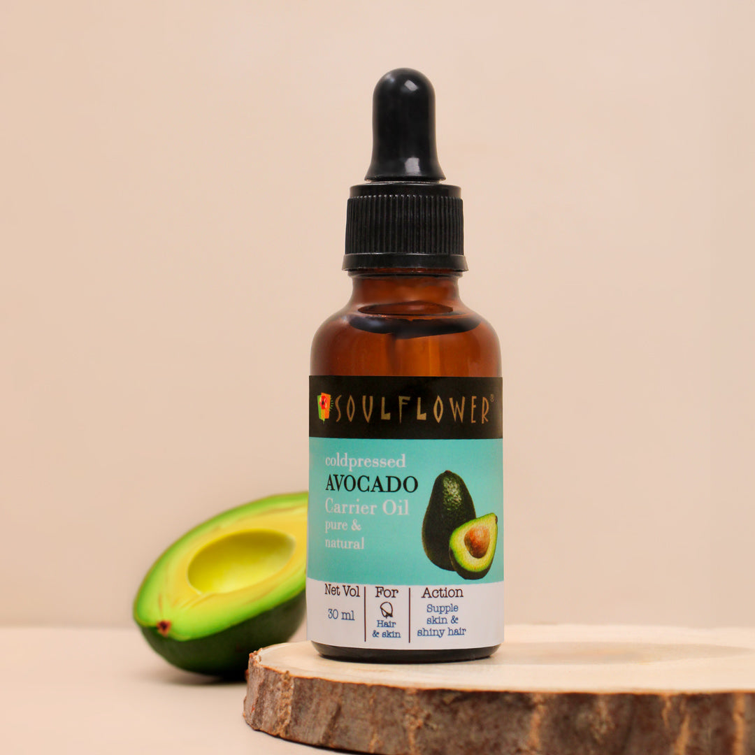 100% Pure Avocado Oil for Instant Shine Glow Vegan Natural