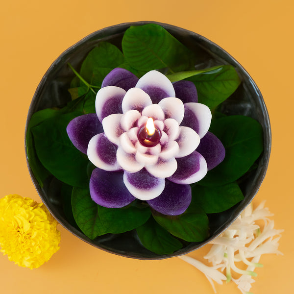 Lotus Candle Wedding Gift
