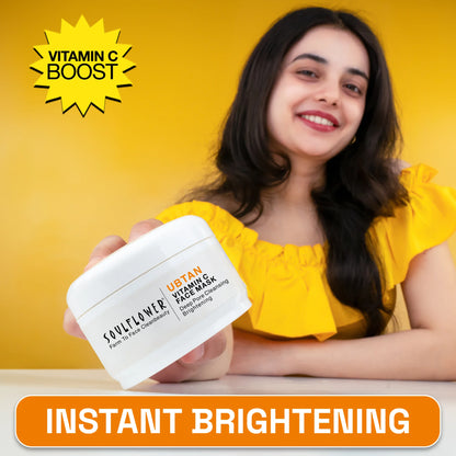 Deep Pores Cleansing & Brightening Ubtan Face Mask