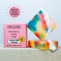 Strawberry Glow Soap for Natural Tinted Cheeks