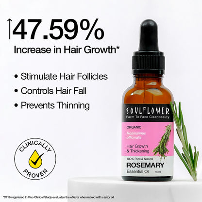 5X Rosemary for Excessive Hair Fall